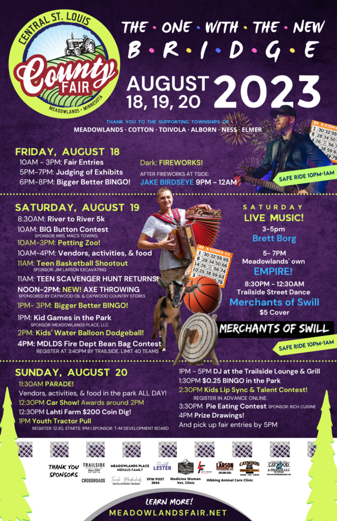 2023 Central St. Louis County Fair Starts August 18th